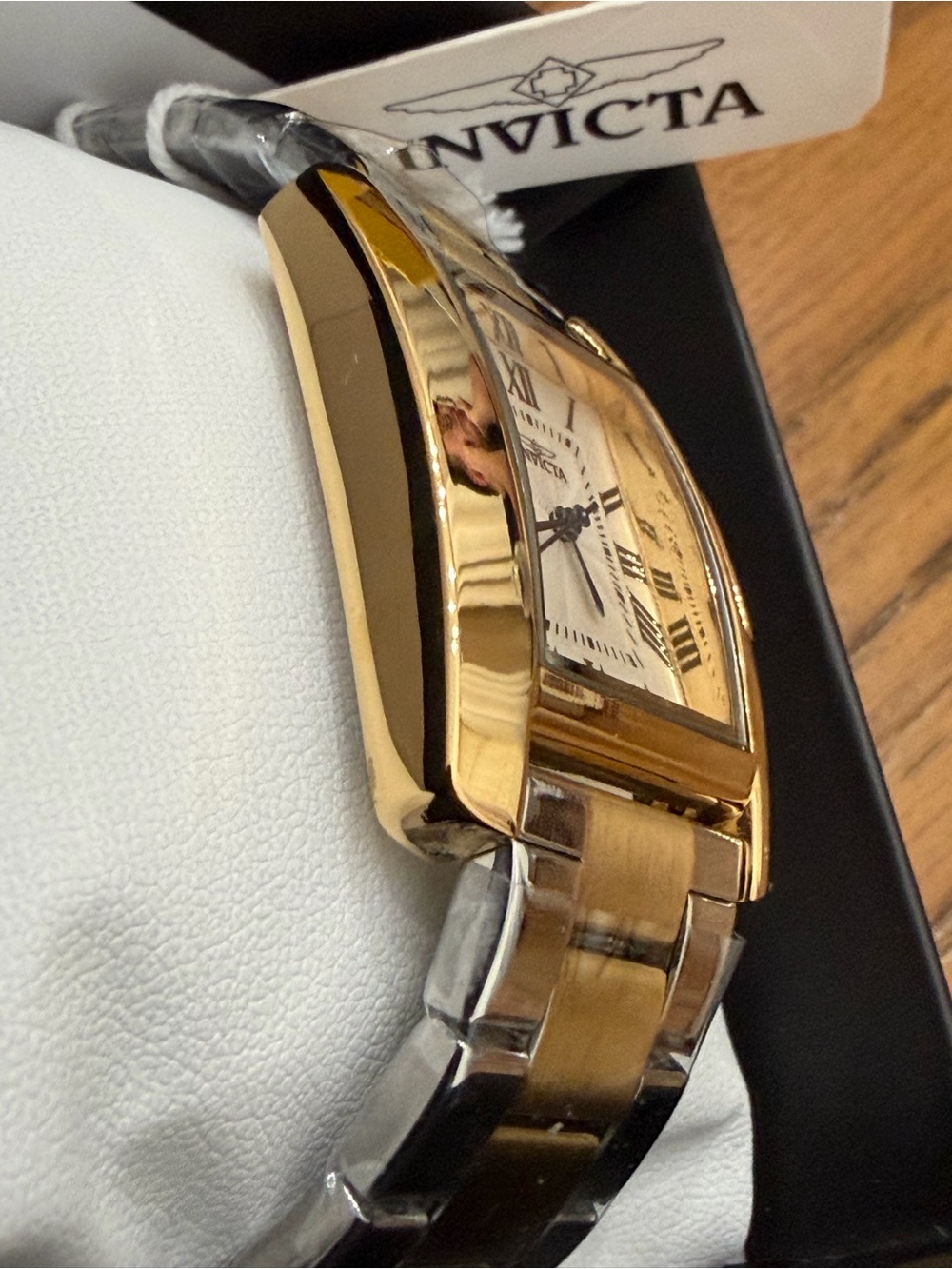 Invicta Celestial Two-Tone Rectangular - Picture 2 of 3